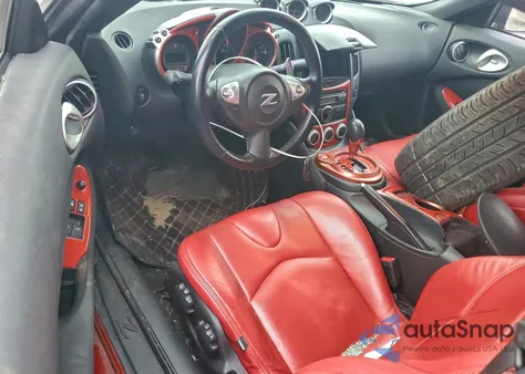 2014 Nissan 370Z Base z USA, uszkodzony, nr VIN JN1AZ4EH0EM634377